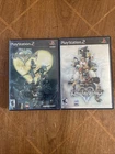 Kingdom Hearts I + II (Sony PlayStation 2) Black Label - CIB w/ Manual Reg Card