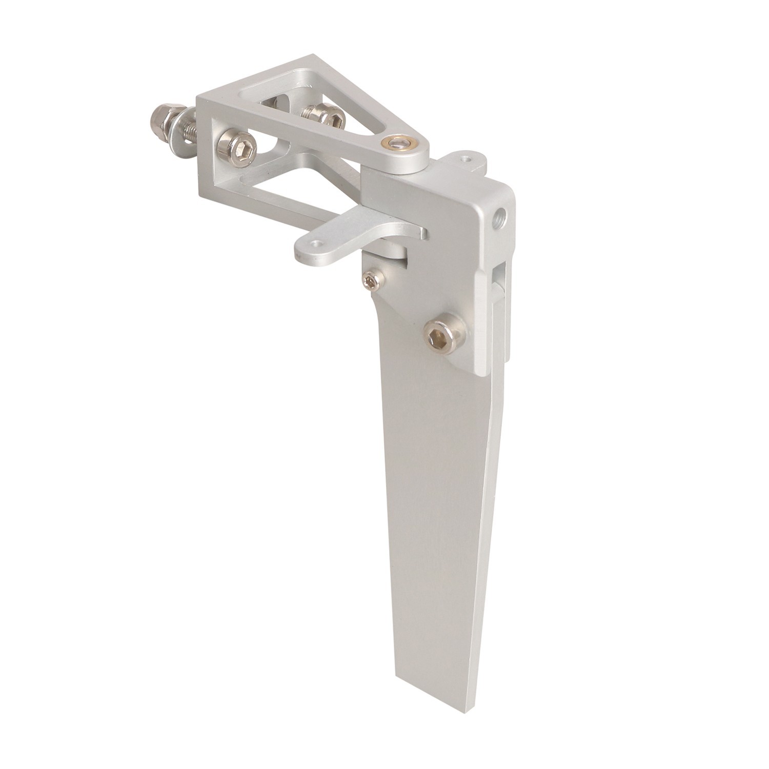 KYX Aluminum 87mm Rudder with Arm for Gas Brushless Nitro RC