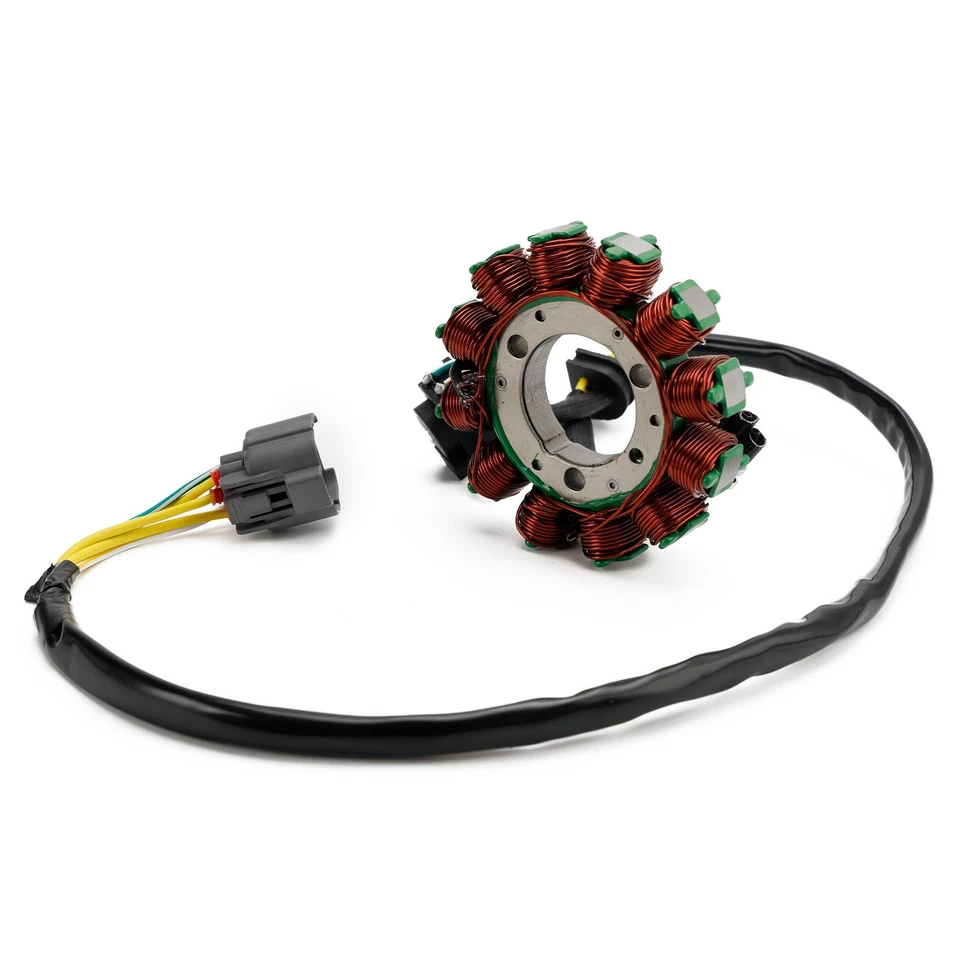 Regulador y junta del estator del generador para Kawasaki KX250F KX 250F 2017 2018 2019 Foto 3 de 4