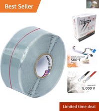 112 Flame Resistant Self-Fusing Silicone Electrical Tape 1in x 30ft - High Temp