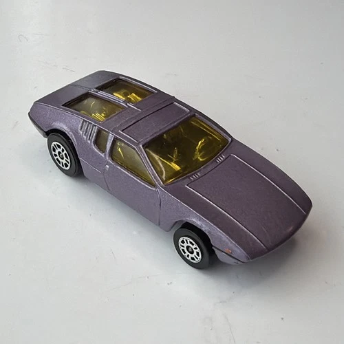 Corgi Juniors De Tomaso Mangusta Metallic Purple No.6 Vintage 1970 Diecast