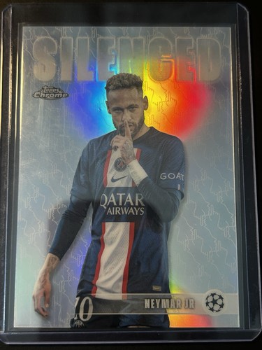 Topps 2026 Topps Chrome UCC Neymar Jr. Silenced Insert - PSG