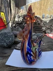Murano Glass Rooster DELIGHTFUL VINTAGE HAND BLOWN GLASS ROOSTER