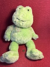 17 Gund Heads Tales Floppy Long Legs Green Frog Plush Stuffed