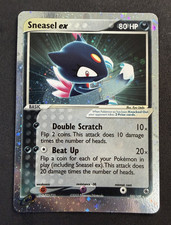 2003 Pokémon Sneasel ex Ruby & Sapphire Holo Ultra Rare #103 NM- Very Clean 💫 on eBay