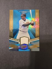 2009 Upper Deck Spectrum Swatches Nick Markakis #SS-NI Teal 99/99