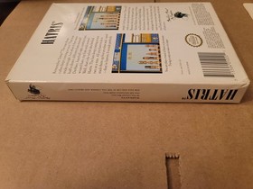 Hatris (Nintendo,  NES 1990) Box Manual and Game - Tested and Authentic!