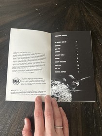 Sega CD Manual Only Stellar-Fire W/Reg Card