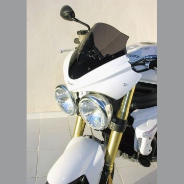 Saute-vent tête de fourche et bulle Ermax pour rénover ou peindre Speed Triple 1050