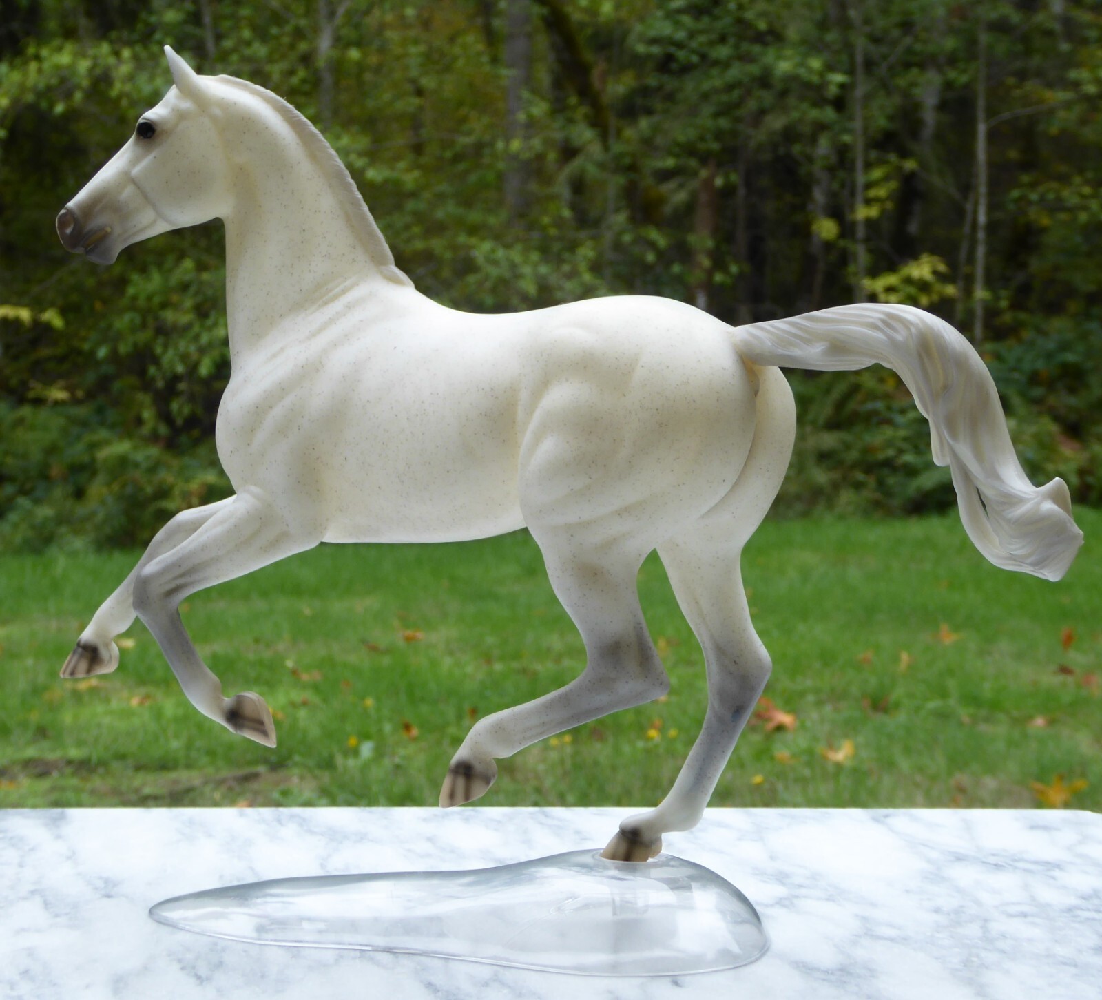 Breyer Cedric Show Jumping model horse with vintage saddle eBay