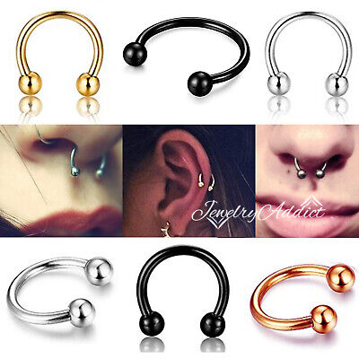 OMANA PIERCINGS (12MM)  Orbital Hoop Piercing – San Saru