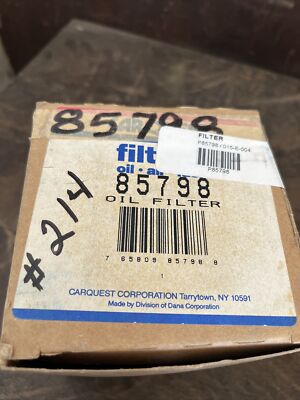 NOS Carquest 85798 Engine Oil Filter Same As Wix 51798 | eBay