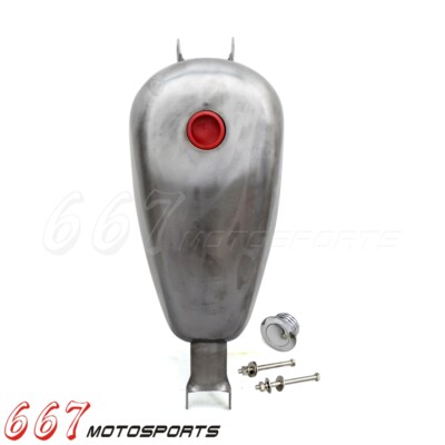 2.4 Gallon Smooth EFI Gas Fuel Tank For Harley Sportster XL1200