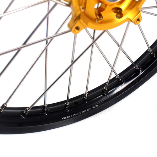 Llantas con radios KKE 21-19 MX para llanta todoterreno Suzuki RMZ250 2007 RM-Z450 2005-2025 - Imagen 12 de 12