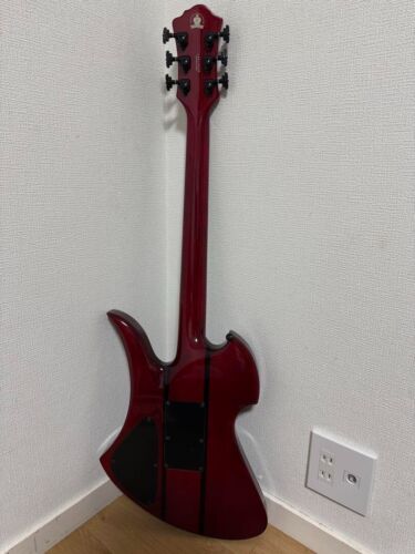 B.C.Rich Mockingbird ST Dark Red-Purple Used Electric Guitar Shipping From Japan - Picture 3 of 14