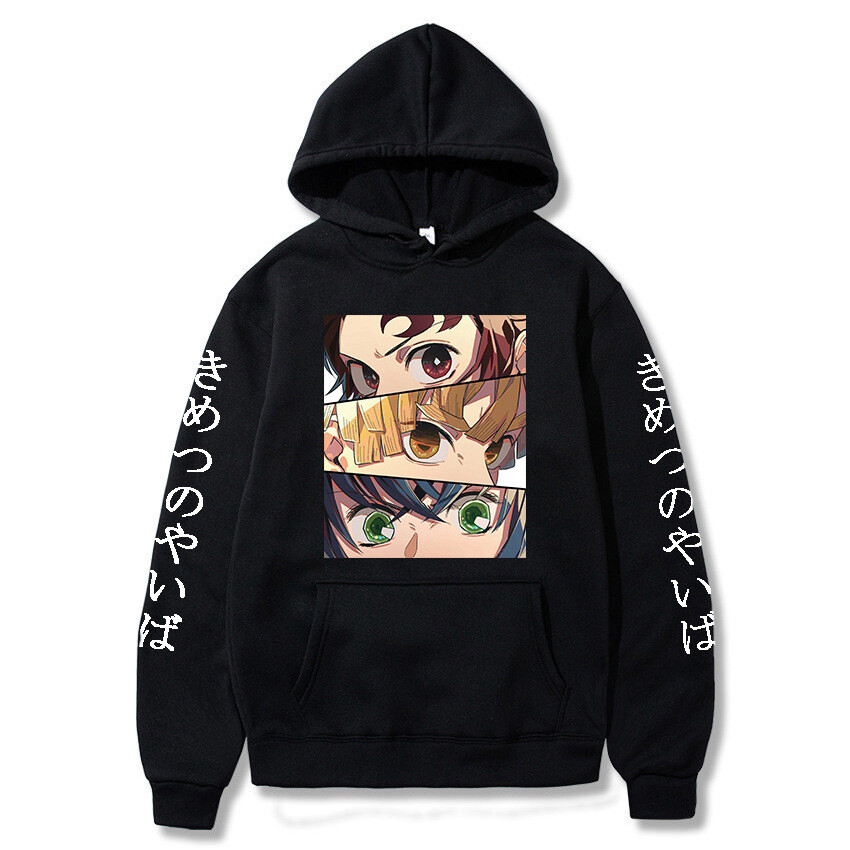 Demon Slayer Kimetsu no Yaiba Hoodie Sweater Jacket Causal