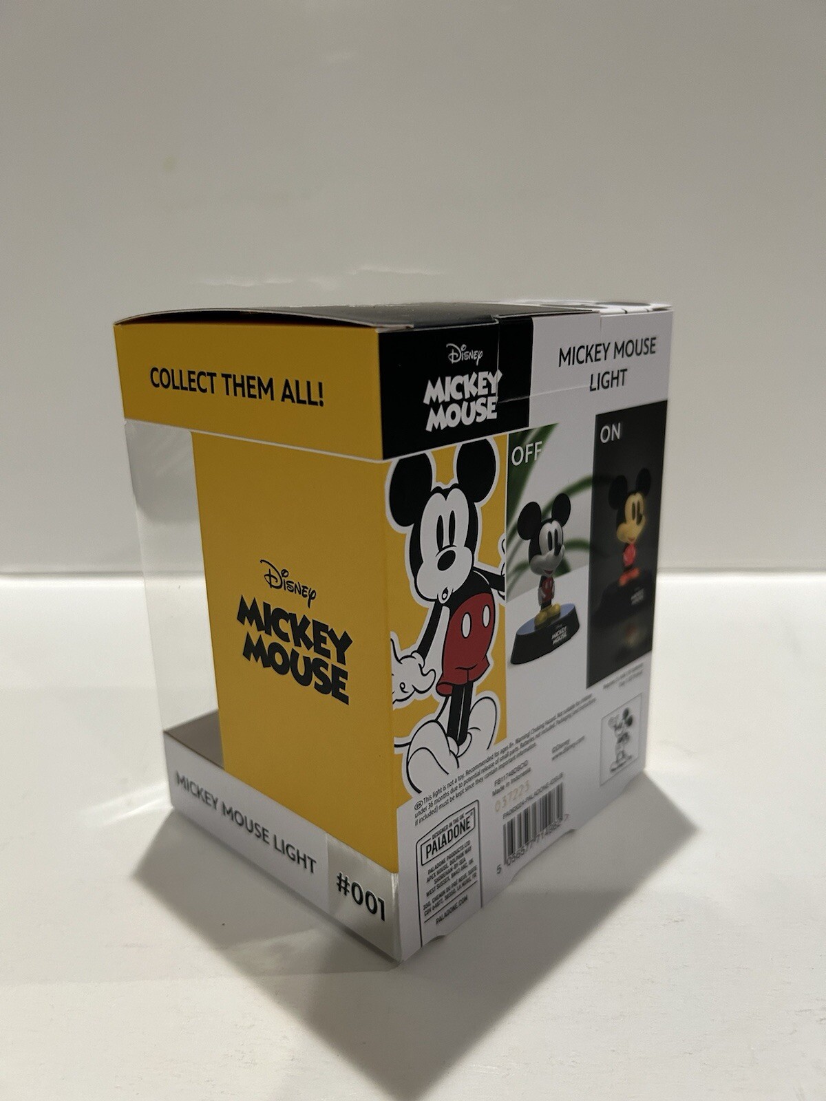 Paldone Icon Disney Mickey Mouse Light #001 Brand New