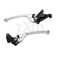 2017-2024 Triumph Street Triple 765/RS ASV F3 Series Brake & Clutch Lever Silver
