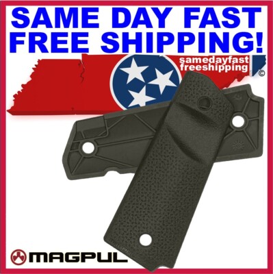 MAGPUL 1911 GRIP Panels with TSP MAG544-ODG SAME DAY FAST FREE SHIPPING