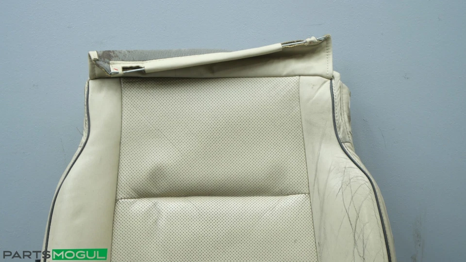 Hyundai Equus 2014 cojín de asiento inferior del lado del conductor delantero izquierdo bronceado OEM Foto 2 de 4