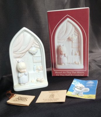 1992 Precious Moments Figurine 523380 Blessed are They That Mourn 6.2'' w Box