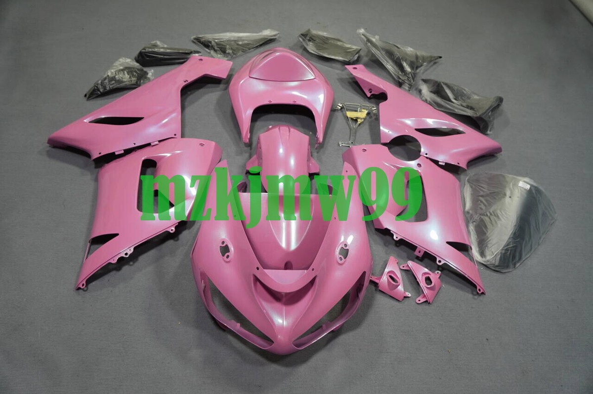 Chameleon Pink Purple Blue w/Tank Fairing Kit For Kawasaki Ninja