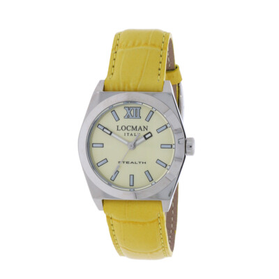 Locman Italy Damenuhr 'Stealth' gelb Ref. 0204
