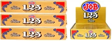 3x JOB Rolling Papers Gold SLIM 1 1/4 1.25 3PKS Great Prices FREE USA SHIPPING