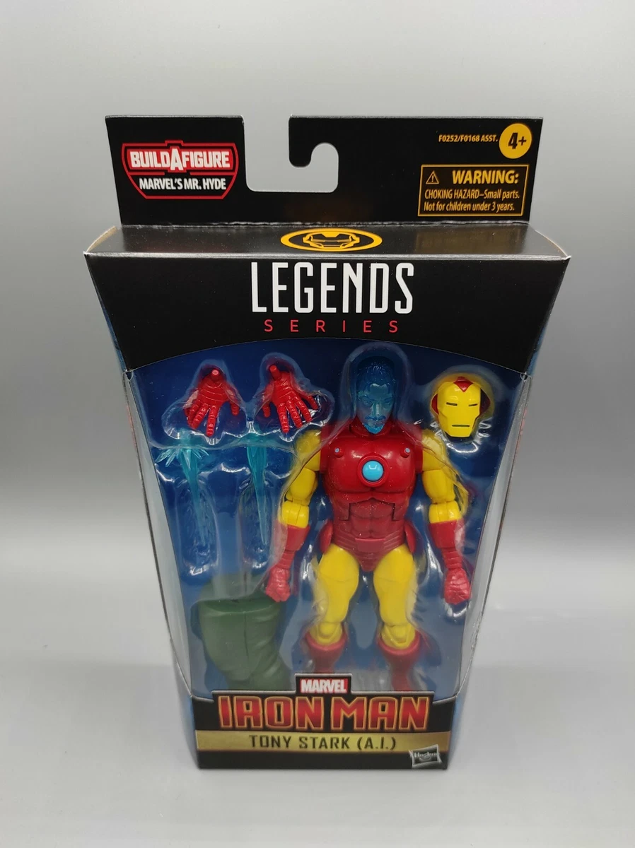 Marvel Legends Iron Man Tony Stark (A.I) Shang-Chi wave Mr hyde Hasbro