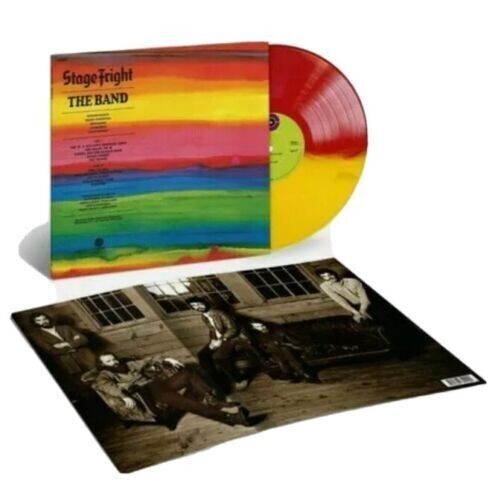 The Band - STAGE FRIGHT - Виниловая пластинка красного + желтого цветов - НОВАЯ И ЗАПЕЧАТАННАЯ!!