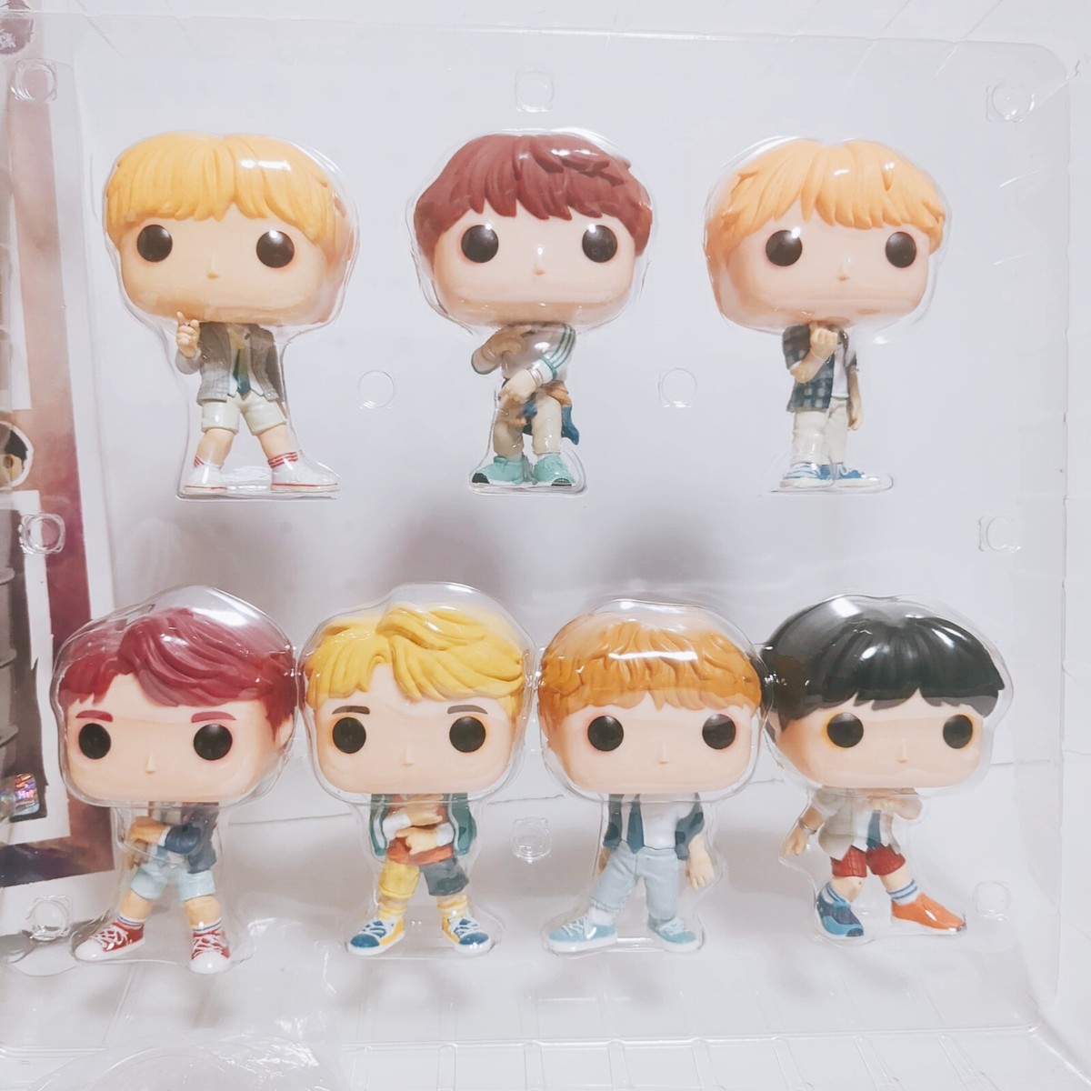 Funko POP Rocks BTS K-Pop 7 Pack Set Barnes and Noble