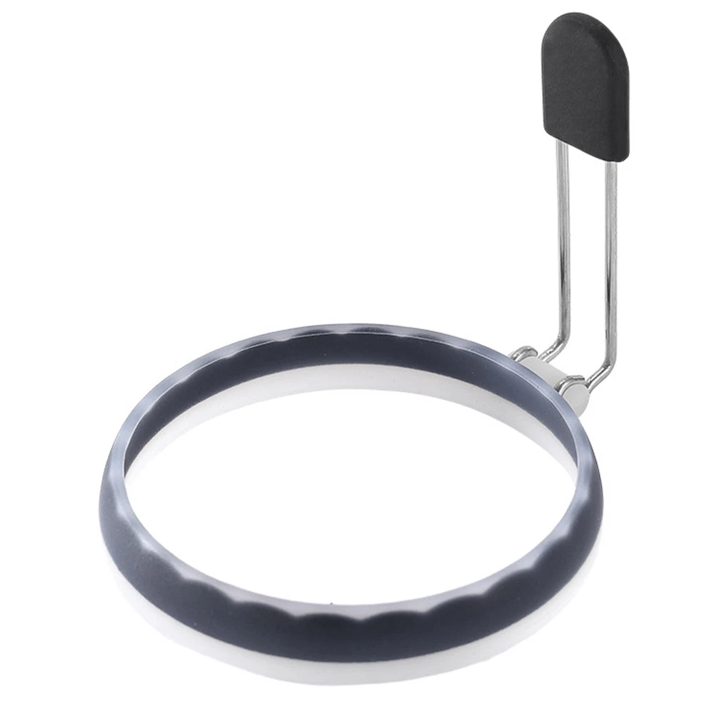 Round Egg Cooker Ring Silicone Egg Circles for Frying Eggs 4 Inches