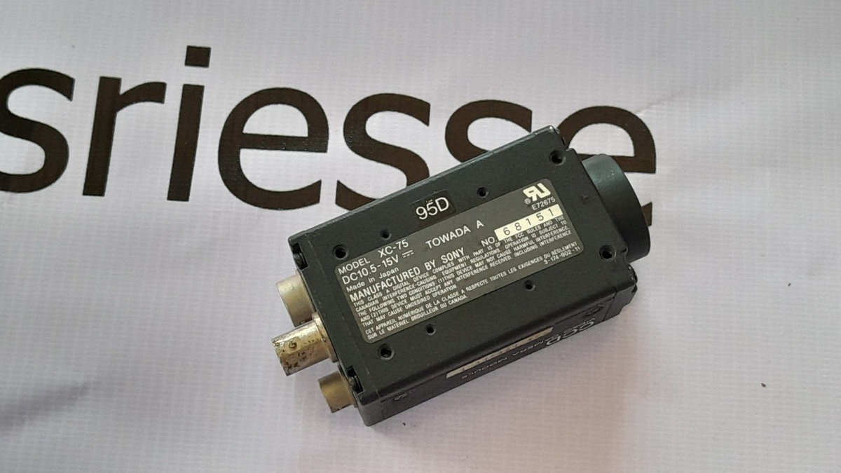 Sony CCD camera XC-75. | eBay