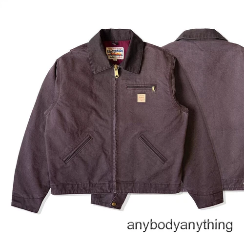 Retro Jacke Herren Loose Fit American Classic Vintage Workwear - Bild 22 von 39