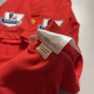 LIVERPOOL WARRIOR 2012/2013 FOOTBALL HOME JERSEY #7 SUAREZ SIZE 