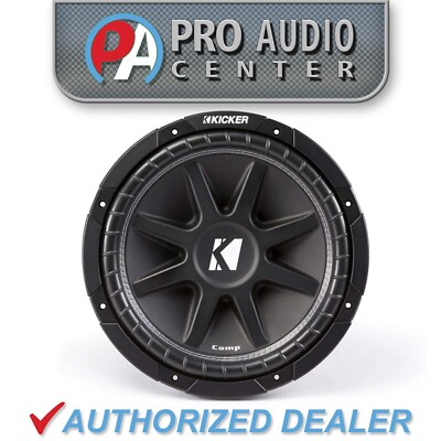 43C124 KICKER 12'' Comp Subwoofer Sub 150W RMS 4 Ohm SVC