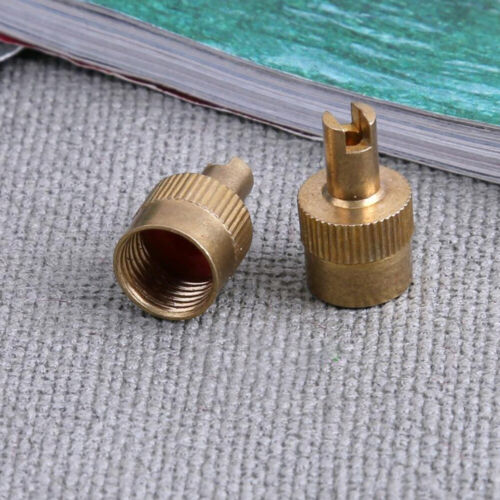 10pcs Car Motorcycle Slotted Head Tire Valve Stem Caps With Core Remover Tools - Picture 2 of 12