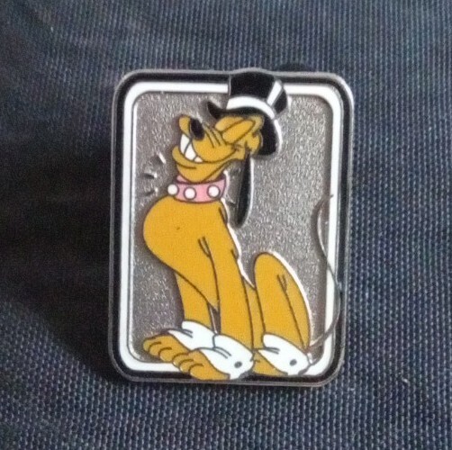 Disney WDW Cast Lanyard Formal Pluto Top Hat Pin (U8:17260)
