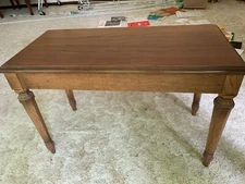 Vintage 1969 Cable-Nelson 36" Piano Bench + copy of original receipt