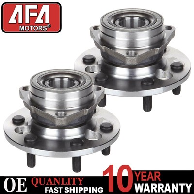 4WD Front Wheel Bearings & Hubs Pair for Chevy GMC K1500 K2500 Yukon 6LUG 515001