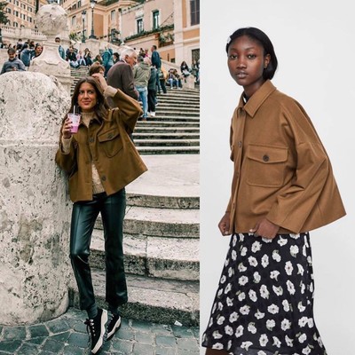 jacket with pockets zara