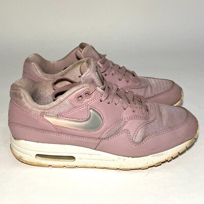 Nike Air Max 1 Jelly Puff AT5248-500 Pink Plum Chalk Sneakers Women s Size 8.5