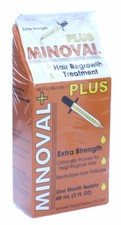 MINOVAL PLUS Hair Regrowth Treatment- Minoxidil 5 Extra Strength 2oz Dropper