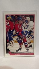#402 Stephan Lebeau Montreal Canadiens 93-94 Upper Deck Hockey Card