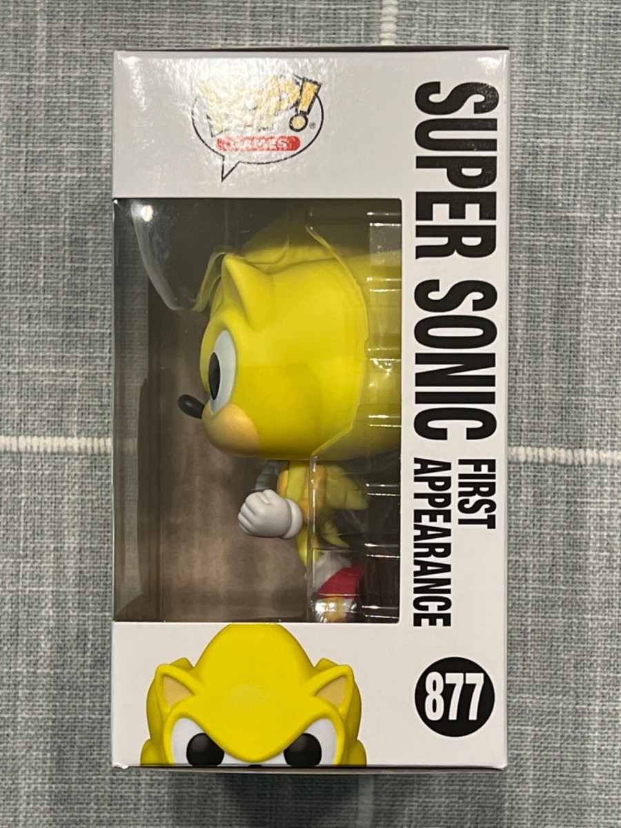 FUNKO POP スーパーソニック 蓄光版 Funko夏コンベンション限定 Funko Pop! Super Sonic First Appearance #877 Glow In Dark