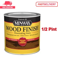 1/2 Pt Minwax 227634444 Espresso Wood Finish Penetrating Oil-Based Wood Stain