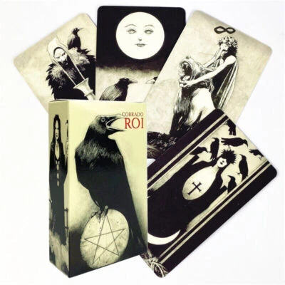 Murder of Crows Tarot :A 78 Card Deck Divination Occult Oracle Game Cards