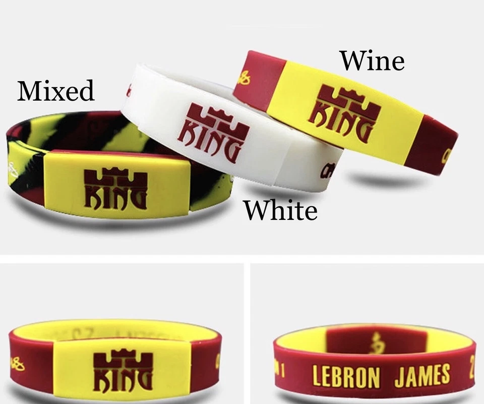 ИГРОКИ НБА силиконовый браслет на запястье Бесплатная доставка продавец из США Карри Дюрант Коби AI - Изображение 2 из 4