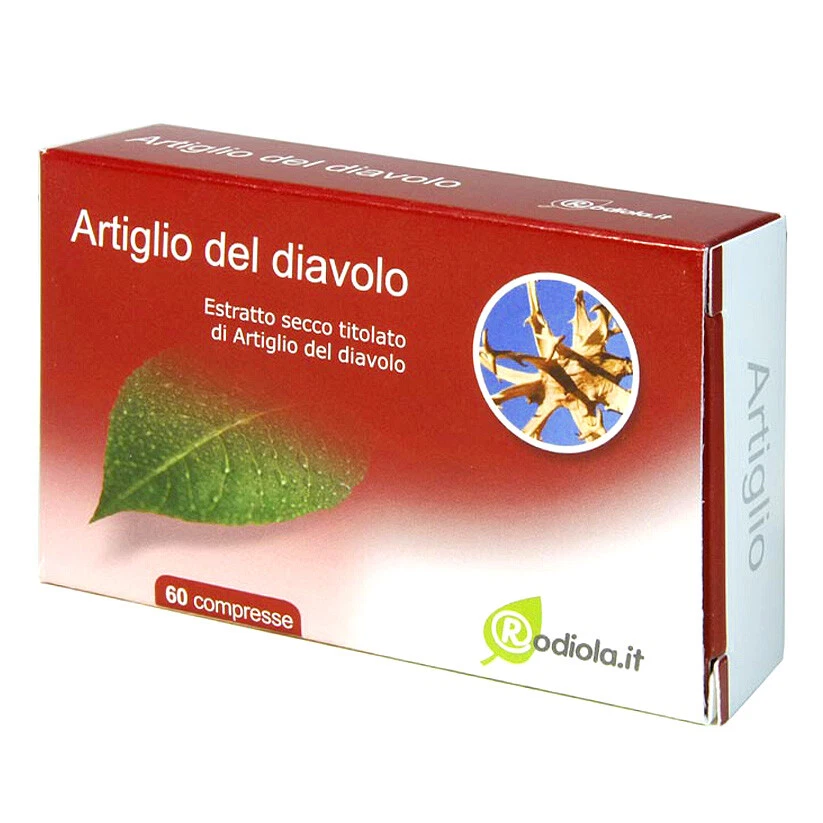 Artiglio del diavolo 60 compresse (no capsule) effetto forte, in erboristeria