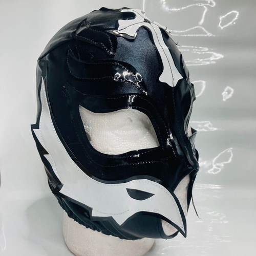 Wrestling kids Ry Mysterio Handmade Kids Size Mask Pullover Fit Black & white